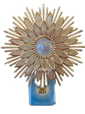 Bath & Body Works Gold Sun Gems Burst Nightlight Wallflower Fragrance Plug In